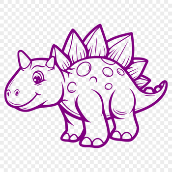 Free Stegosaurus PNG