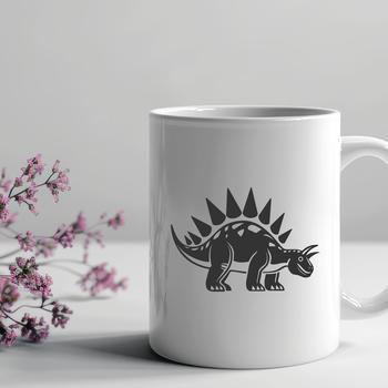 Unique Stegosaurus In DXF Format