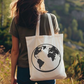 Vector illustration of the Earth globe, suitable for use in graphic design and digital art.
