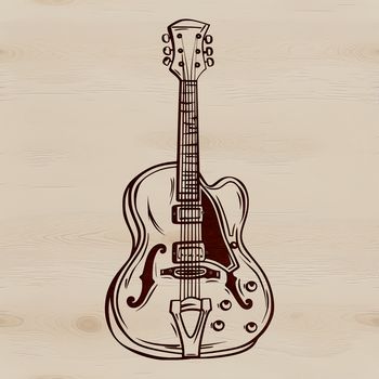 A high-quality vector illustration of a musical instrument, suitable for graphic design projects.