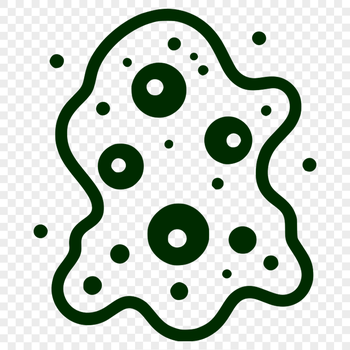 Microscopic illustration of bacteria in a scientific context.