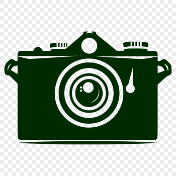 Camera icon in SVG format, ideal for web design and digital graphics.