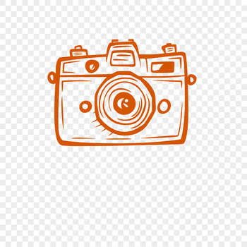 A digital camera with a lens and viewfinder, suitable for photography projects.
