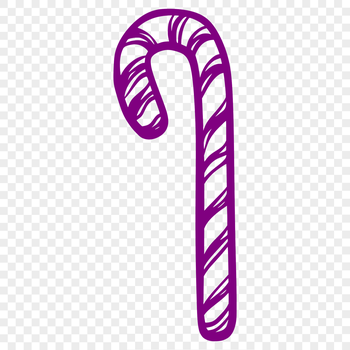Colorful red and white striped candy cane graphic for Christmas decorations and gift wrapping.