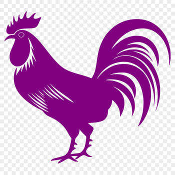 Unique Rooster Clipart