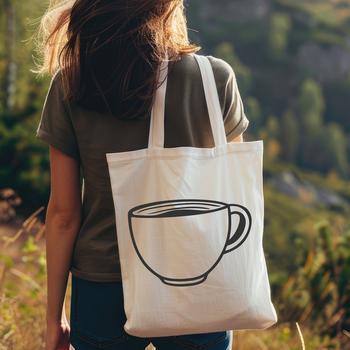 A simple cup design created in vector format.