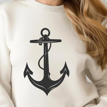 Unique Anchor - Nautical PNG