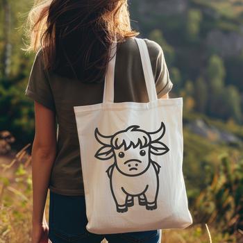 Artistic Cow - Animal SVG