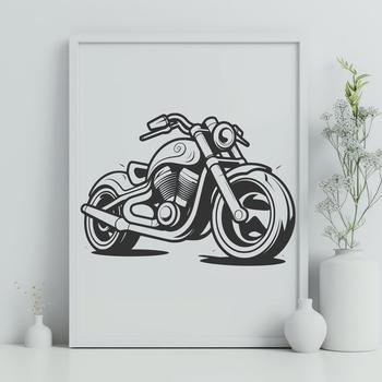 Beautiful Motorcycle - For Cricut Project