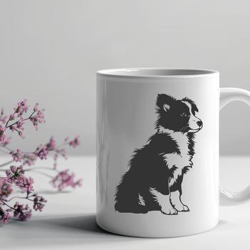 Beautiful Shetland Sheepdog - PNG Format