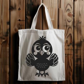 An SVG vector art representation of a farm animal commonly associated with Christmas celebrations.