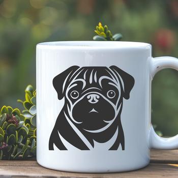 Free Unique Pug Printable Artwork