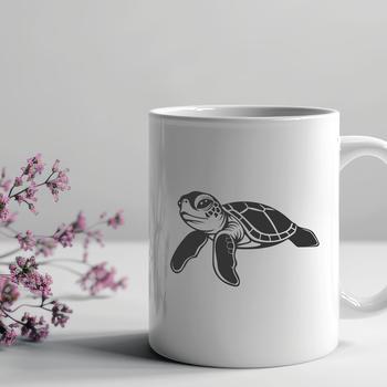 Unique Sea Turtle - Sublimation PNG