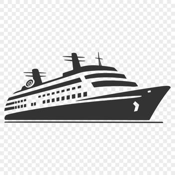 Unique Cruise Ship Digital Artwork