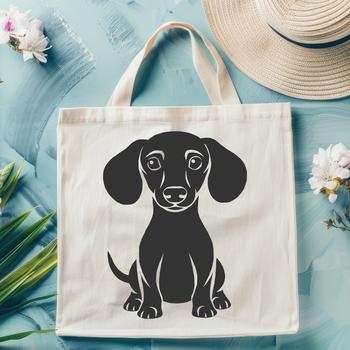 Beautiful Dachshund - SVG Format