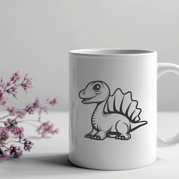 Free Baby Dinosaur - Glowforge PNG