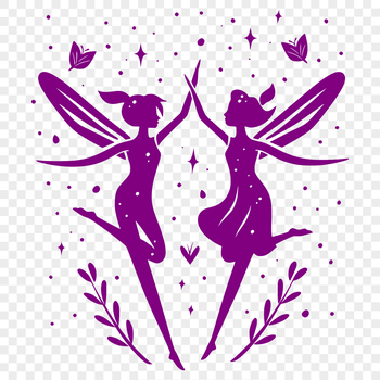 A mythical creature from fairy tales, depicted in full body, rendered as an SVG vector design.