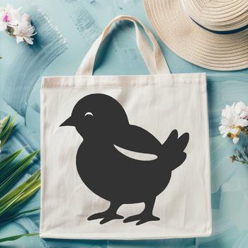 Beautiful Chick In PDF And PNG
