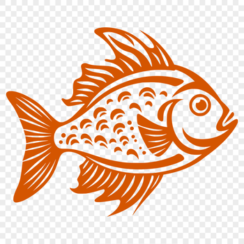 Unique Fish Printable Image