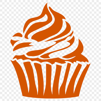 A single serving of cupcake decorated with colorful frosting and sprinkles.