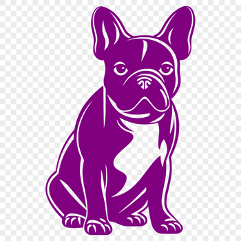 Unique French Bulldog Drawing