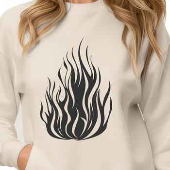 Creative Flames In DXF