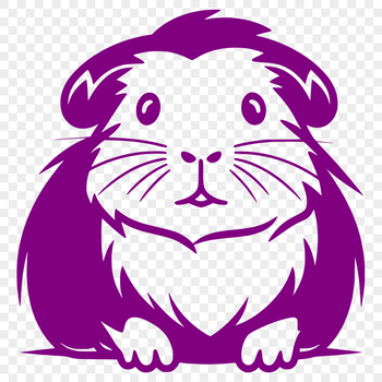 Guinea Pig SVG, PNG, PDF And DXF Files