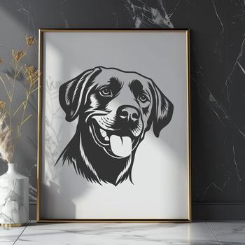 Unique Labrador Retriever - Sublimation DXF