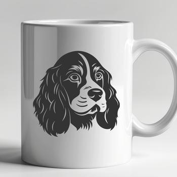 Creative Cocker Spaniel In PNG & SVG