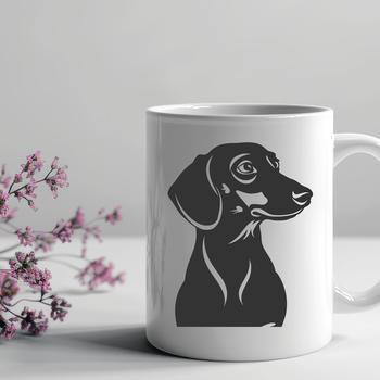 Unique Dachshund In PNG & SVG