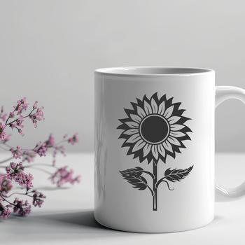 Unique Sunflower - Laser Cutter DXF