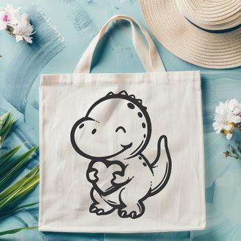 Creative Baby Dinosaur - For Cricut Project