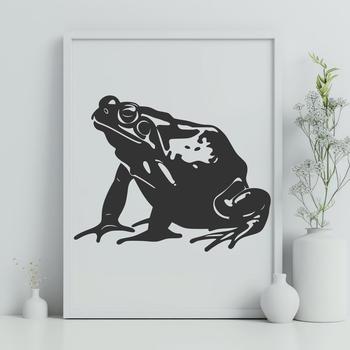 Beautiful Toad Vector Drawing