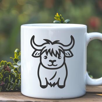 Stunning Cow - Laser SVG