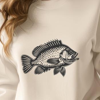 Unique Crappie Clipart