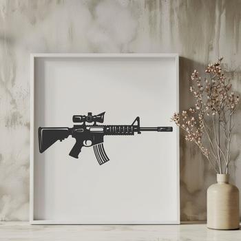 Beautiful Rifle Digital Art - Free PNG