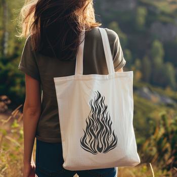 A stylized illustration of flames in various shapes and sizes, suitable for vector design and commercial use.