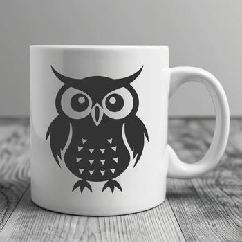 Artistic Owl - Glowforge DXF