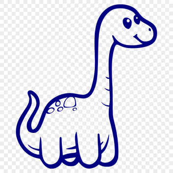 Free Unique Brachiosaurus Printable Artwork