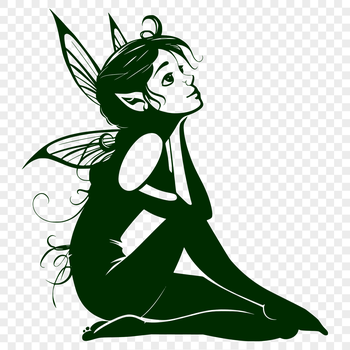 A detailed illustration of a mythical fairy from a fantasy setting.