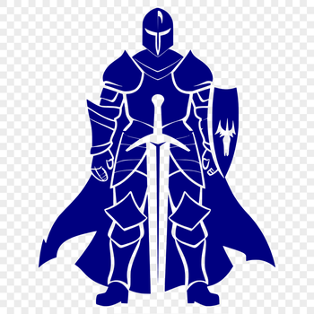 Free Creative Knight Vector Art