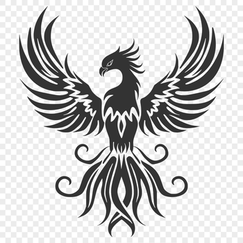 Ornate Pheonix Clipart