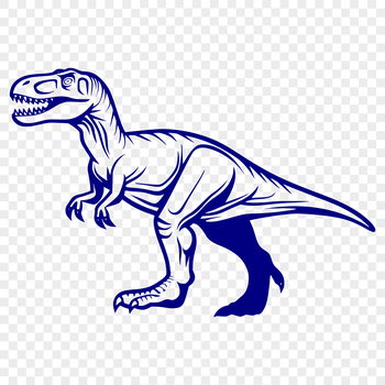 A prehistoric full-body illustration of a large dinosaur in various poses.
