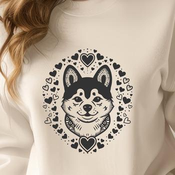 Stunning Shiba Inu Printable Artwork