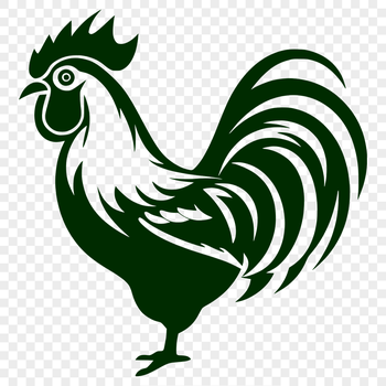 Free Unique Chicken Illustration