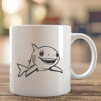 A high-quality SVG design of a sea creature, ideal for commercial or personal use in various digital applications.