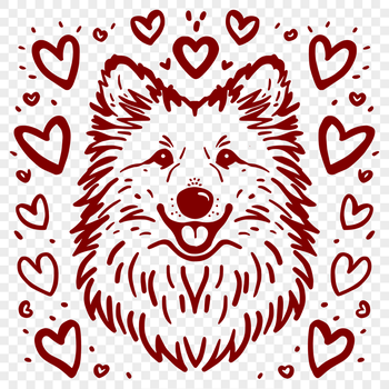 Unique Shetland Sheepdog SVG, PNG, PDF And DXF Files