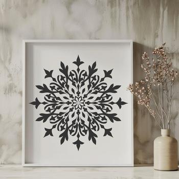 Beautiful Snowflake Template