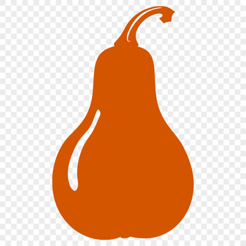 A graphic illustration of a squash, suitable for various digital applications.