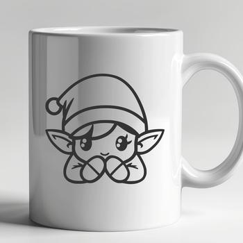 Free Christmas Elf In PDF & PNG